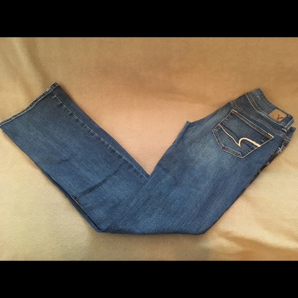 American Eagle Outfitters Denim - American Eagle kick boot super stretch size 4